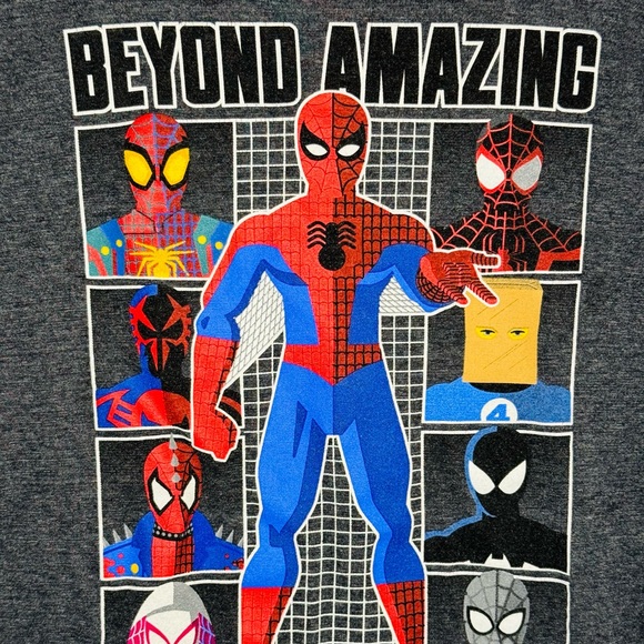Boys Spiderman Graphic Tshirt, Marvel, Size: Small - Picture 2 of 4